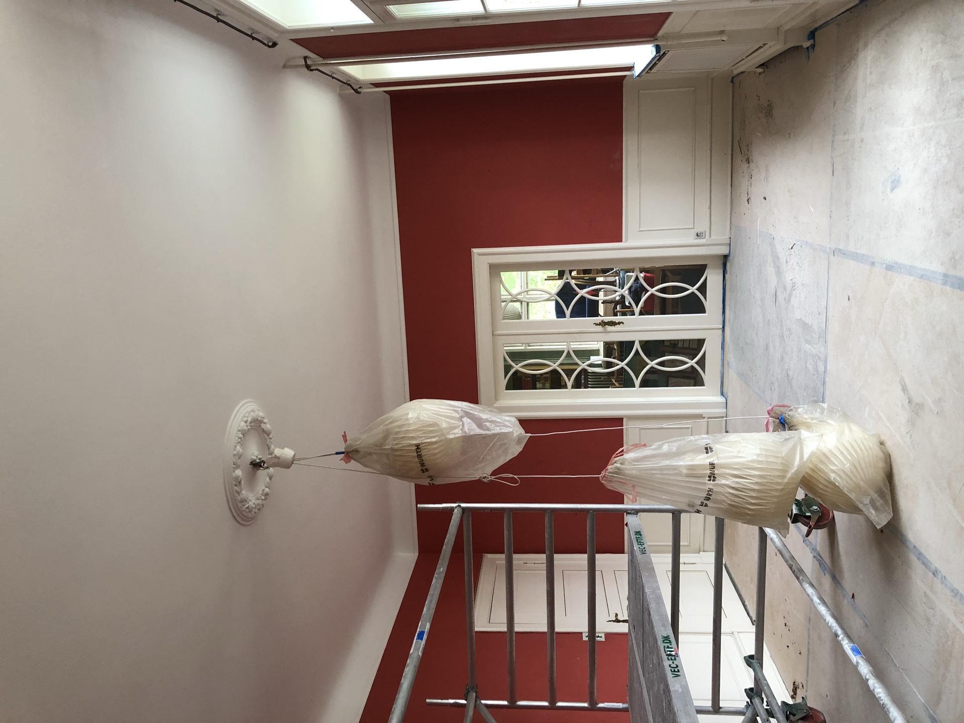 Interiør renovering med klassiske farver