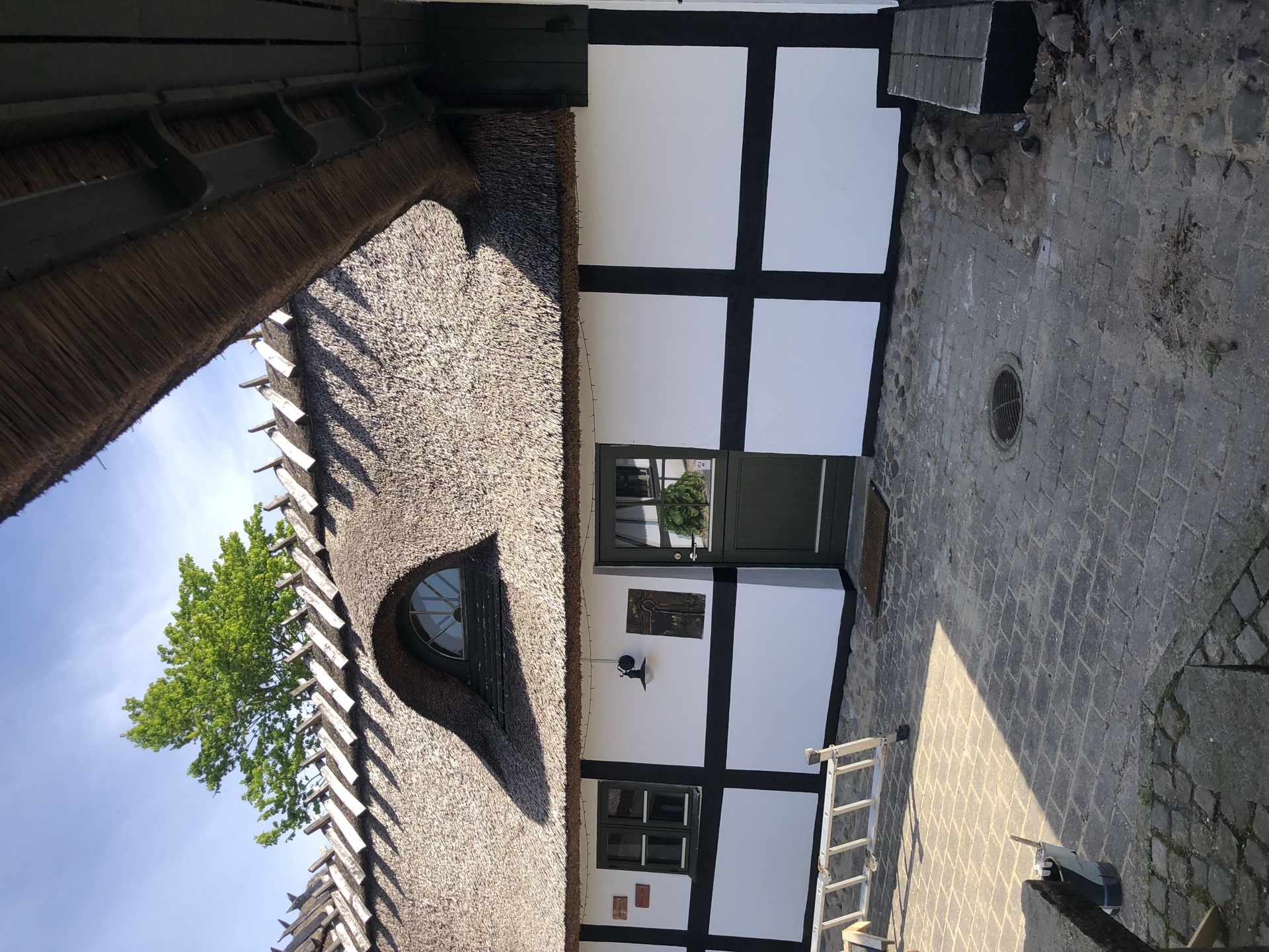 Facade på bindingsværkshus